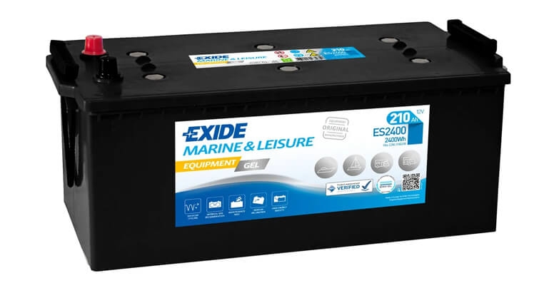 210 Amper Exide Jel Akü